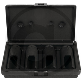 KS Tools 1/2" Injector-socket set, 4 pcs