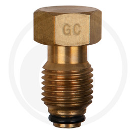 KS Tools Connection adapter piece M14x1.5 external thread and 16 mm hexagon with sealant ring