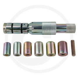 KS Tools Clutch centering tool set with centering sleeves, 9 pcs Ø24,0-36,0mm