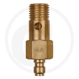 KS Tools Hollow bolt M14x1.5 and 1/4" hose connection