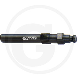 KS Tools Glow plugs adapter, M 12 x 1.25 with external thread, length 87 mm