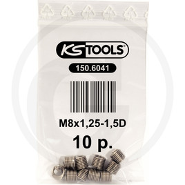 KS Tools Thread insert set f.150.6040, 10pcs