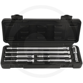 KS Tools Glow plug and spark plug thread cutting tool set, 7 pcs