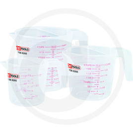 KS Tools Measuring cup set, 3 pcs