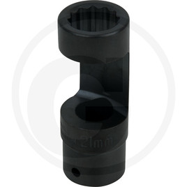 KS Tools Shock absorber external bihexagonal counter holder socket, 21mm