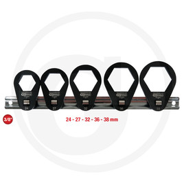 KS Tools 3/8" Öldienstschlüssel-Satz für Filtergehäusedecke