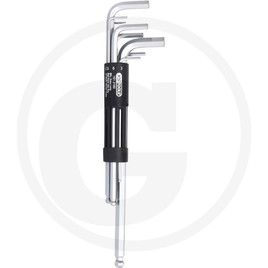 KS Tools CLASSIC 3 in 1 ball head hex key set, ex