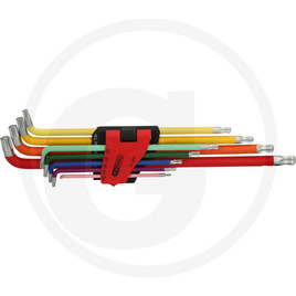 KS Tools Kugelkopf-TX-Stern-Winkelstiftschlüssel-Satz, extr