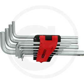 KS Tools Innensechskant-Winkelstiftschlüssel-Satz, lang, 10