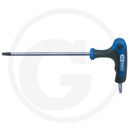 KS Tools ERGOTORQUEplus® T-handle TX key with hole, TB45