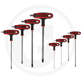 KS Tools ERGOTORQUEplus® T-handle ball head hex k