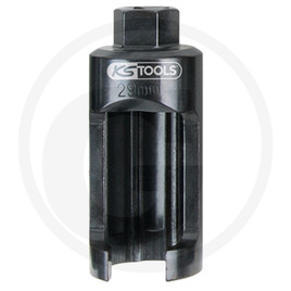KS Tools 1/2" injector socket, 29.0&nbsp;mm, l&nbsp;=&nbsp;100&nbsp;mm