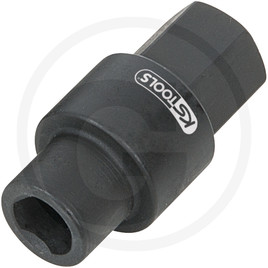KS Tools Bosch injector pump socket, Ø&nbsp;18&nbsp;mm, l&nbsp;=&nbsp;36&nbsp;mm