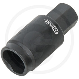 KS Tools Bosch injector pump socket, Ø&nbsp;19.7&nbsp;mm, l&nbsp;=&nbsp;45&nbsp;mm