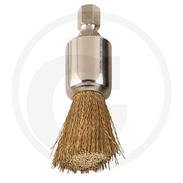 KS Tools End brush with corrugated brass wire, for 152.1370
