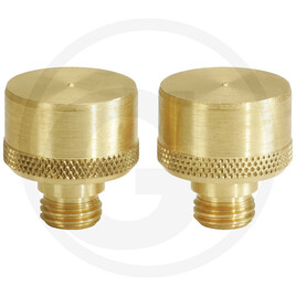KS Tools Face f.156.0440 -brass, 2pcs, 12mm