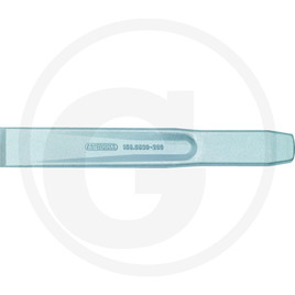 KS Tools Flat chisel, oval, 200mm