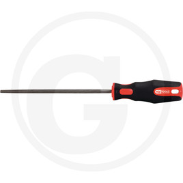 KS Tools Round file, DIN 7261, form F, 150 mm, cu