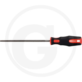 KS Tools Round file, DIN 7261, form F, 250 mm, cu