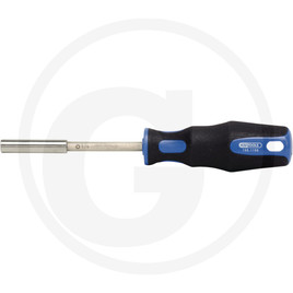 KS Tools ERGO+ 1/4" bit driver, magnetic, 205mm