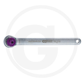 KS Tools Bremsen-Entlüftungsschlüssel, extra kurz, 9 mm, li