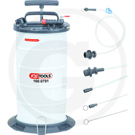 KS Tools Vacuum fluid extractor suction pump 9.5 