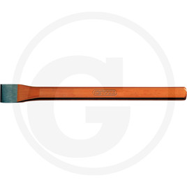 KS Tools Flat chisel, oval, 125 mm