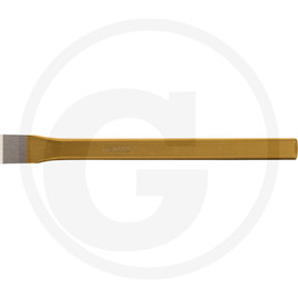 KS Tools Masonry chisel, flat oval, 27x200 mm