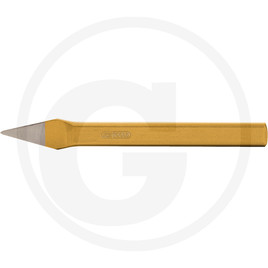 KS Tools Cross-cut chisel, flat oval, 8x200 mm