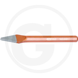 KS Tools Cross-cut chisel, octagonal, 4x125 mm