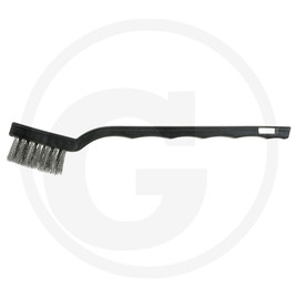 KS Tools Steel wire spark plug brush, 2-row, 170 