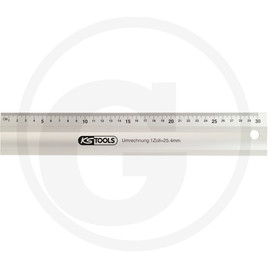 KS Tools Precision steel rule, 300mm