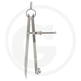 KS Tools Compass with pencil holder, 200mm
