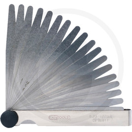 KS Tools Feeler gauge, 21 blades, 0.05 - 1 mm