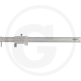 KS Tools Universal Marking Gauge with stop roller, 200mm