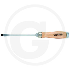 KS Tools ERGO wood screwdriver, slot, 8,0mm