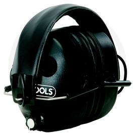 KS Tools Electronic padded ear defenders with hea