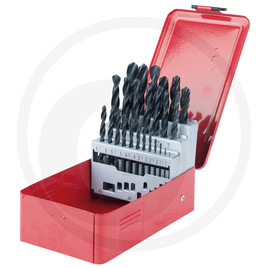 KS Tools HSS drill bit set, 25pcs, 1-13mm