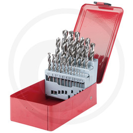 KS Tools HSS G drill bit set, 25pcs, 1-13mm