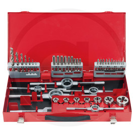 KS Tools HSS Co tap and die set, 44pcs