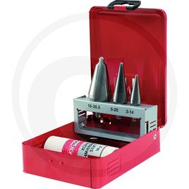 KS Tools HSS Co cone cutter set, 4pcs