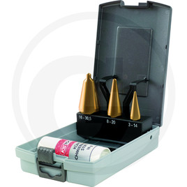 KS Tools HSS TIN cone cutter set, 4pcs