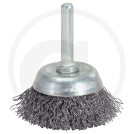 KS Tools Steel wire cup brush, 0.3 mm, Ø 75 mm