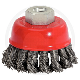 KS Tools Steel wire cup brush