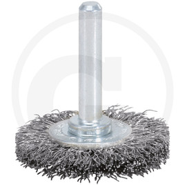 KS Tools Steel wire brush disc, 0.3 mm, Ø 30 mm