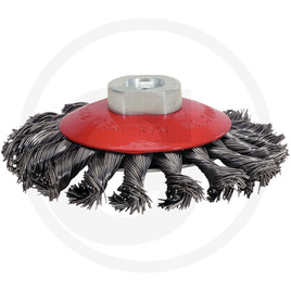 KS Tools Conical steel wire round brush