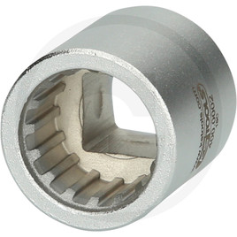 KS Tools 1/2" Spezial Stecknuss mit Sonderprofil, matt, 30