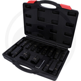KS Tools 3/4"+1" interchangeable impact bit set, 