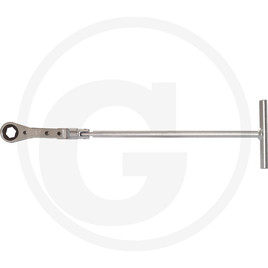 KS Tools Glow plug T-handle ring ratchet wrench