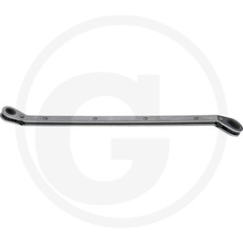 KS Tools Glow plug double ring ratcheting spanner, offset 8x12mm